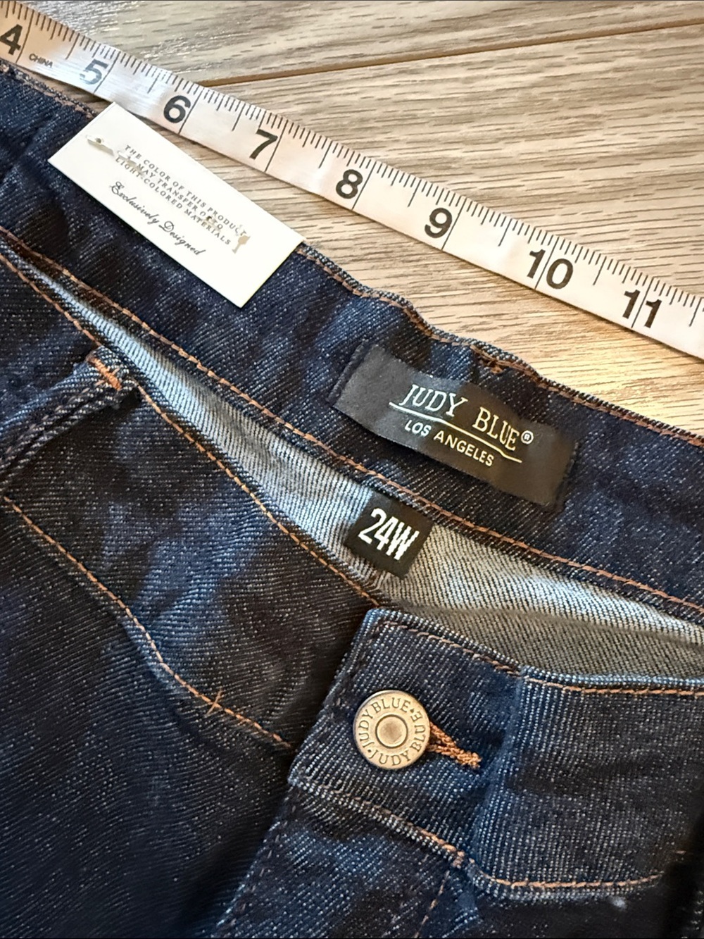 NWT Judy Blue Dark Wash HR Jeans - Picture 5 of 10